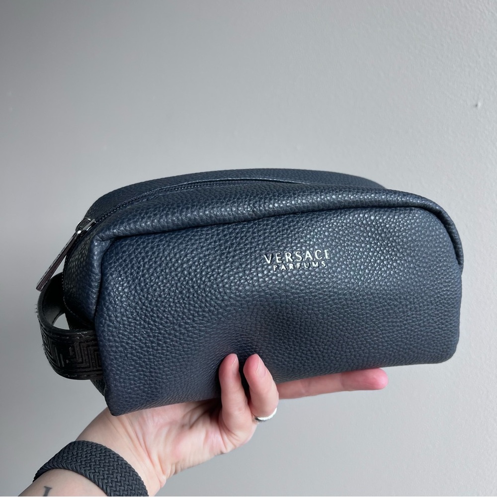 Versace x Turkish Airlines amenity kit // cosmetic bag